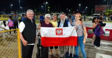Przylot do Iquitos - misjonarki od lewej: Dominika Szkatuła, Anna Borkowska i Beata Prusinowska