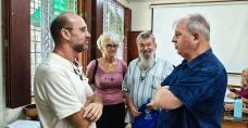Spotkanie z ks. Cesar Caro - Wikariuszem Generalnym Wikariatu Apostolskiego San Jose del Amazonas
