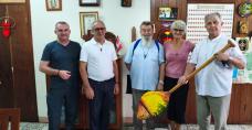 Wizyta u biskupa Miguela Angela Cardenasa - Biskupa Wikariatu Apostolskiego de Iquitos