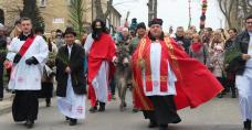Procesja z palmami w Miechowie